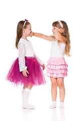 Image showing Little girls