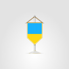 Image showing Illustration of national symbols of European countries. Ukraine.