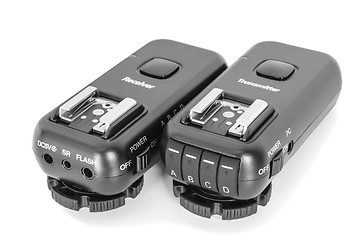 Image showing Wireless multichannel radio trigger set