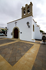 Image showing bell  teguise    church   arrecife