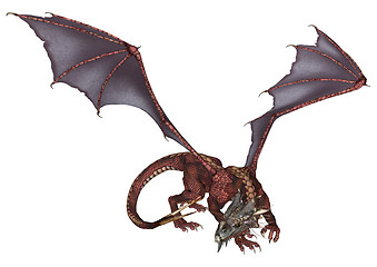 Image showing Red Dragon