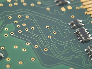 Image showing Electronic circuit board