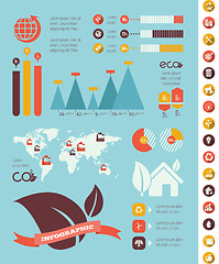 Image showing Ecology Infographic Template.