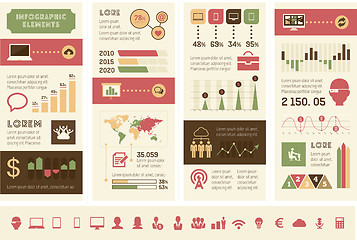 Image showing Technology Infographic Elements