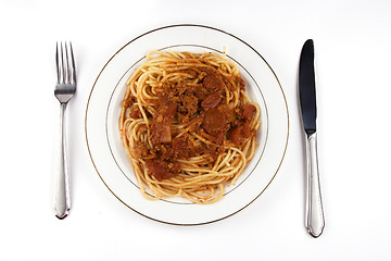 Image showing Spaghetti