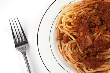 Image showing Spaghetti