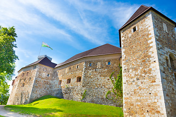 Image showing Ljubljana castle, Slovenia, Europe.