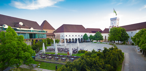 Image showing Ljubljana castle, Slovenia, Europe.