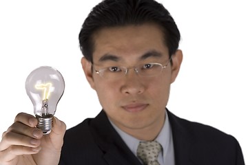 Image showing Holding Bulb