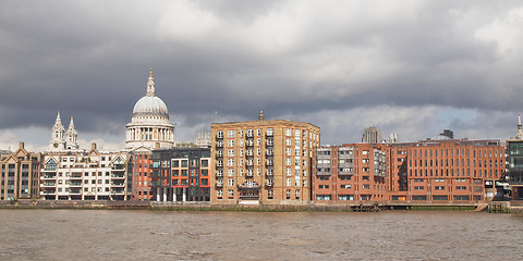 Image showing River Thames in London