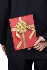 Image showing Holding Present