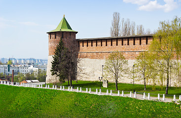 Image showing Tower of Nizhny Novgorod Kremlin