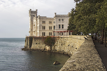 Image showing Miramare Castle