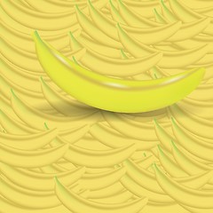 Image showing banana background