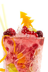 Image showing Berries cocktail