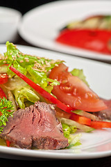 Image showing beef salad