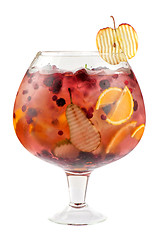 Image showing Berries and fruit cocktail