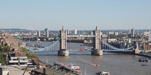 Image showing Tower Bridge London