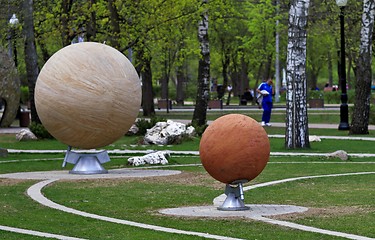 Image showing Moscow Park Sokolniki