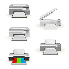 Image showing Flat illustration of peripheral