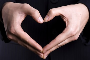 Image showing Heart Gesture