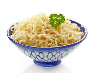 Image showing bowl of noodles