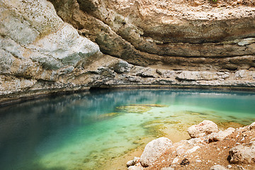 Image showing Sinkhole Bimmah Oman