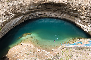 Image showing Sinkhole Bimmah Oman