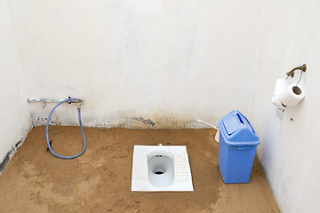 Image showing French loo desert Wahiba