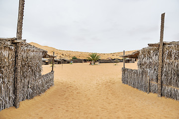 Image showing Desert Camp Oman