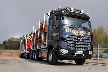 Image showing Mercedes-Benz Arocs 3263 LK 8x4 Timber Truck