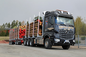 Image showing Mercedes-Benz Arocs 3263 LK 8x4 Timber Truck