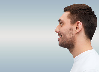 Image showing portrait of smiling young handsome man