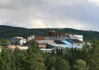 Image showing Shut down factory