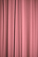 Image showing Pink curtain