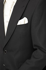 Image showing Groom in suit