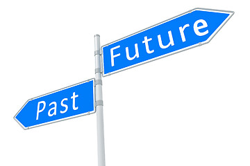 Image showing past - future