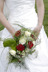 Image showing Bridal bouquet