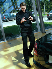 Image showing photographer with camera