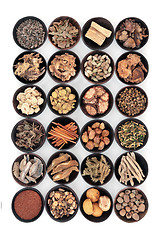 Image showing Chinese Herbs