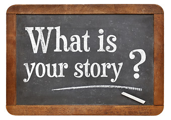 Image showing What is your story question