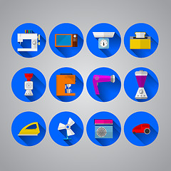 Image showing Icons for home