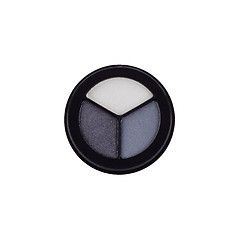 Image showing Eye shadows on white background