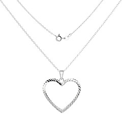 Image showing Silver necklace