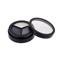 Image showing Eye shadows on white background