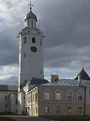 Image showing Medieval clock tower