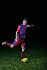 Image showing soccer player