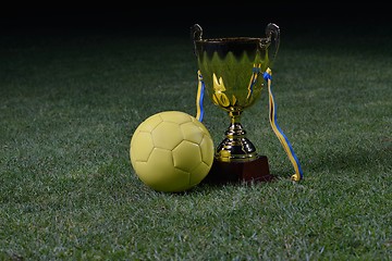 Image showing soccer cup