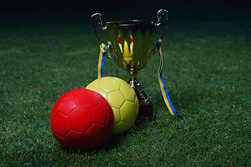 Image showing soccer cup