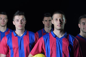 Image showing soccer players team